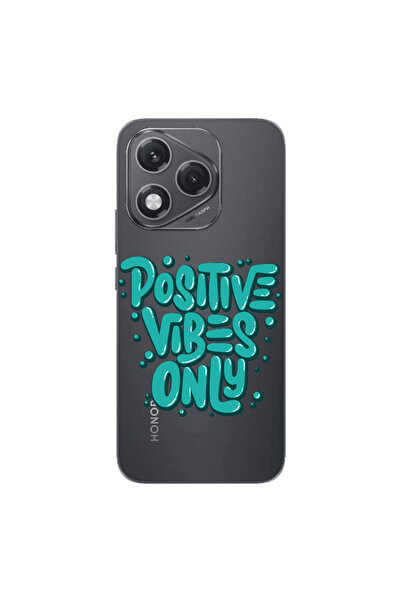 Other Honor 400 Lite Positive Vibes Only Transparent Silicone TPU Θήκη