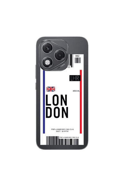 Other Honor 400 Lite London Arrival Transparent Silicone TPU Θήκη