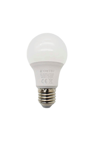 OEM Bec LED Comtec E27 9W 810 lumeni, glob mat A60, lumină rece
