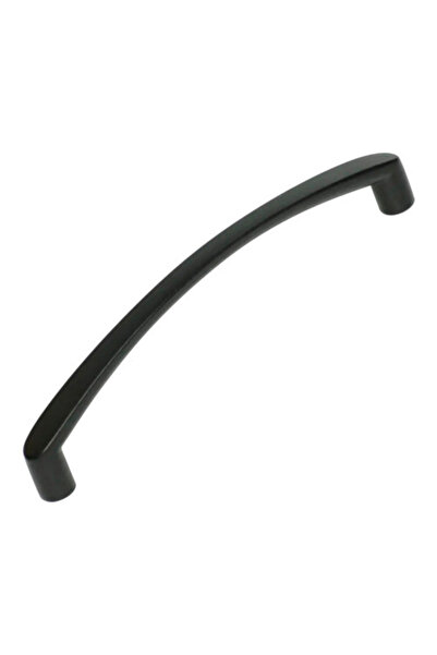 OEM Mâner pentru mobilă distanță perforații 128mm, zamac negru