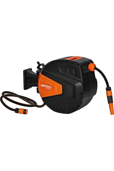 Kraft&dele Furtun de grădină retractabil, 15 m + 1.5 m, 1/2 ", KD2151