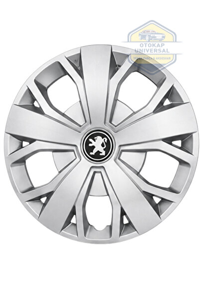 KAPOTO Peugeot Boxer 16 Inç Jant Kapağı Takımı Kırılmaz Esnek 4 Lü Set Amblem...