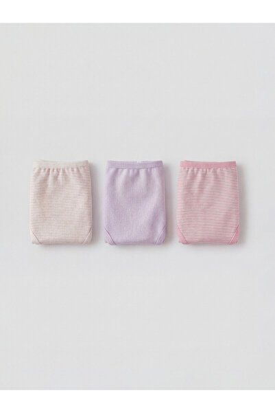 LC Waikiki Özmarka New Season Girls' Panties 3-Piece Set