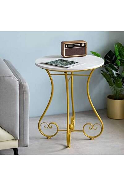 lmstabda HSTRJZ-Maxj Small Iron Coffee Table for Living Room, Entertainment, ...