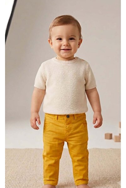 Ugly Duck Woven Mustard Pants - Mustard