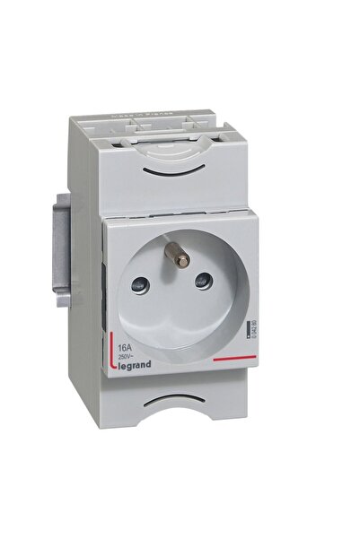 Legrand 4280 Rail Type Ups Socket 10/16A 250V Ac Din Rail Panel Socket 2P+T M...