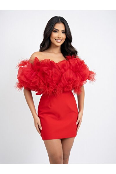 Bella Design Rouge Organza Statement Mini