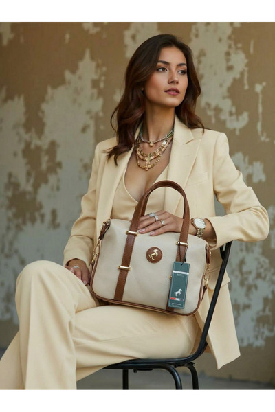 Miami Polo Club Medium Size Women's Shoulder Bag with Adjustable Strap
