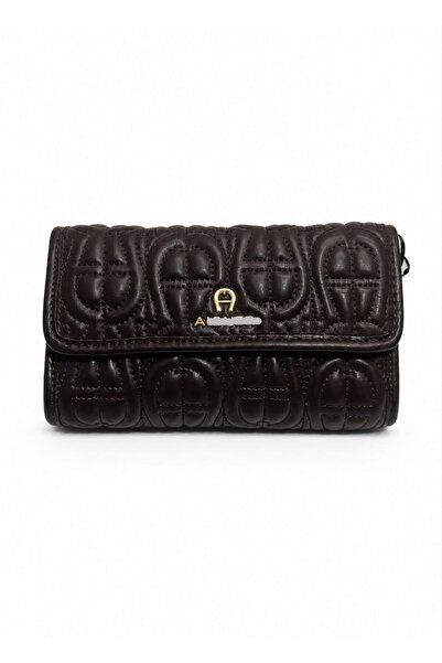 silora Luxury Designer Handbag Classic Clutch Embossed Geometric Pattern Bag