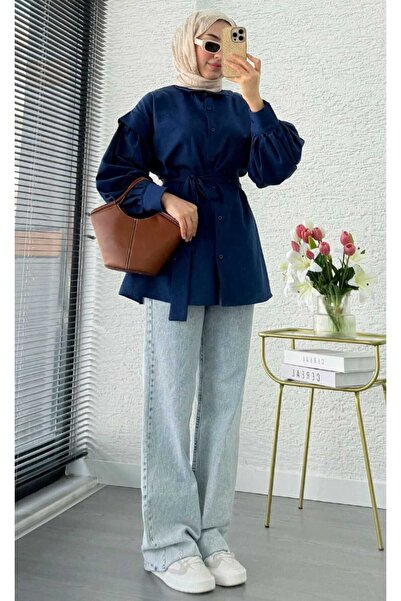 Butik Women's Trend Premium Detailed Shirt