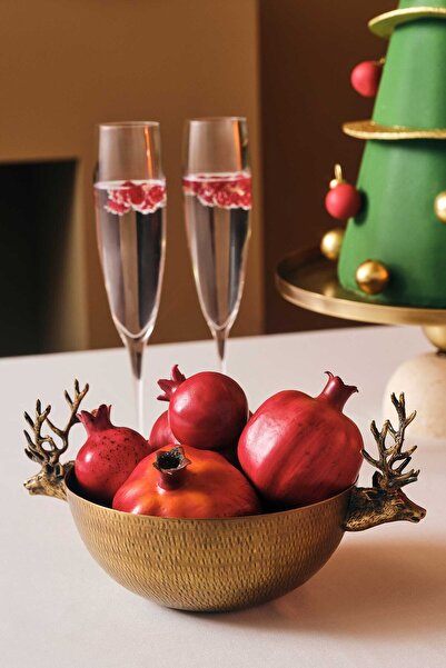 Paşabahçe Deer Serving Bowl 20 Cm, Stylish Tableware, Kitchen Accessory