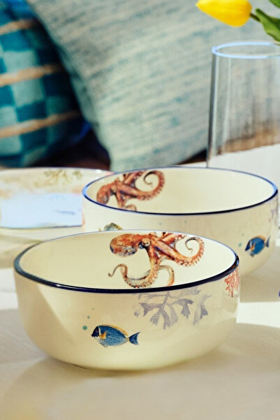 Paşabahçe Submarine Porcelain Bowl, Stylish Tableware, Kitchen Accessory