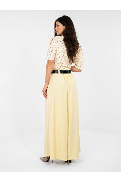 Factory Price Pantaloni Dama Galben