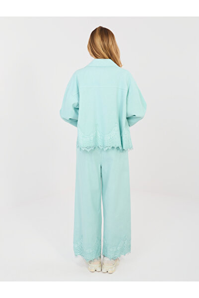 Factory Price Pantaloni Dama Menta