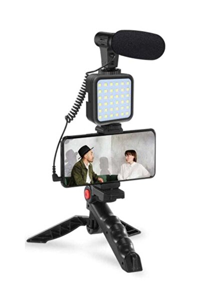 ELTRAZONE smartphone Vlogging Kit for Starter Video Recording, Fill Light + M...