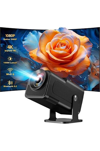 ELTRAZONE Smart Mini Projector 4K Native 1080P - Features Android TV 11.0, Wi...