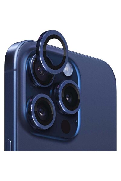 ELTRAZONE iPhone 15 Pro Max/15 Pro Camera Lens Protector, 9H Tempered Glass C...