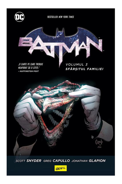 Editura Art Batman. The End of the Family, Scott Snyder - Art Publishing House