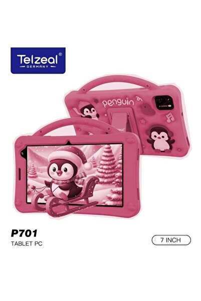 TELZEAL P701 Kids Tablet 7-Inch Android 13, 6GB RAM + 256GB Storage, Dual Cam...