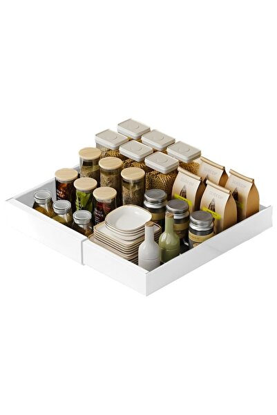 Velaris Organizator de dulap extensibil, metalic, cu sertar glisant, montare ...