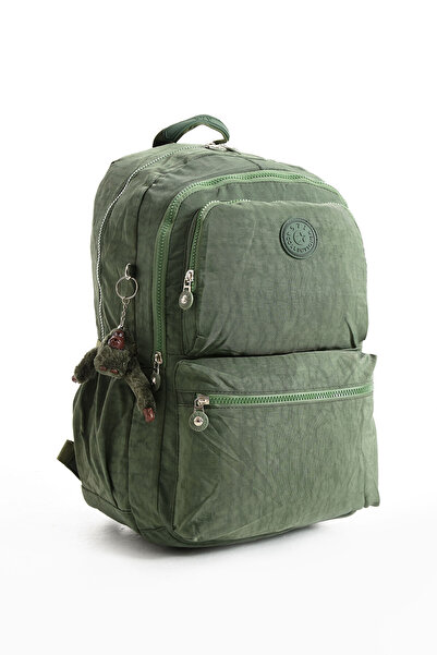 yuzuco Rucsac ultraușor, impermeabil, cu buzunare multiple, unisex, verde Mod...