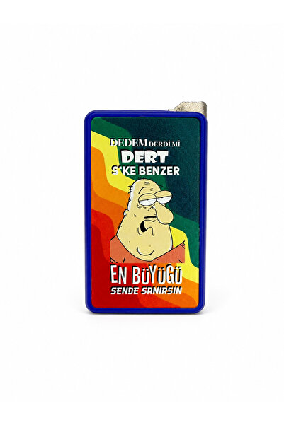 ONRSTORE Komik Yazılı Gaz Dolumlu Dolumlu Çakmak – Aynalı Çakmak