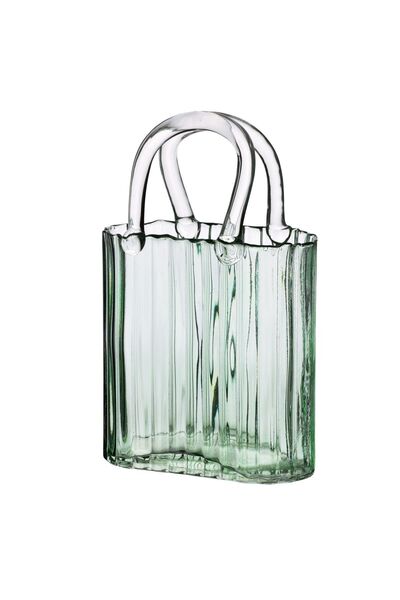 MONDEX Vază de sticlă Serenite Bag 17.5x8.5x27.5 transparentă 1 buc.
