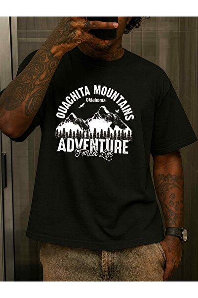 BASEPULSE 1 Pack Men'S Retro Funny Graphic T-Shirt 180g Heavyweight 100% Blac...