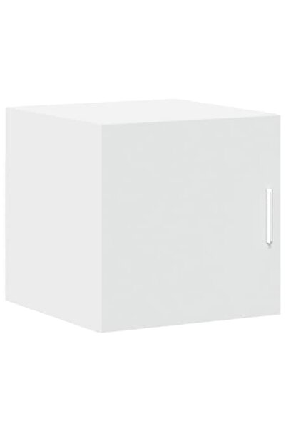 vidaxl Dulap suspendat, alb, 40x42.5x40 cm, lemn prelucrat, 8.7 kg