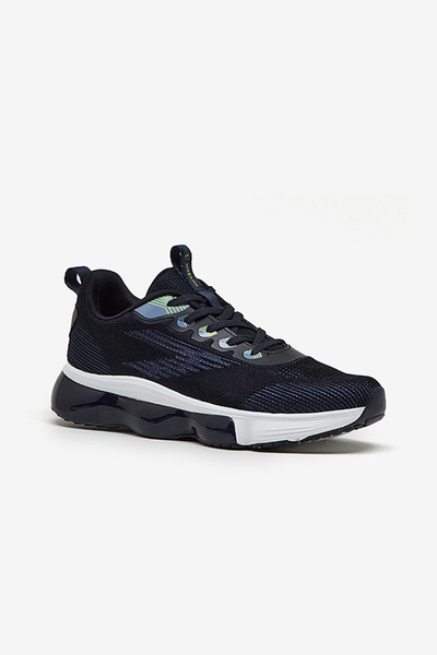 Campus Men SPADE Bubble Yoga Max Lace-Up Running Shoes-Navy