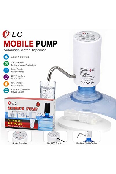 AL-DHIA DLC Mobile Pump – Rechargeable Automatic Water Dispenser