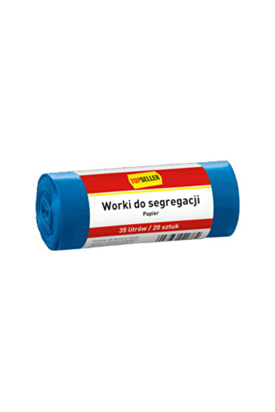 Generic Brand Saci menajeri, TOPSELLER, set 20 buc, 35L, color albastru, gros...