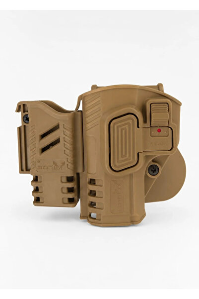 multicam Çöl Level 2 Polimer Şarjörlü Kılıf (Glock)