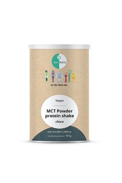 Go-Keto MCT Прах Кето Протеинов Шейк Шоколадов 400г. -