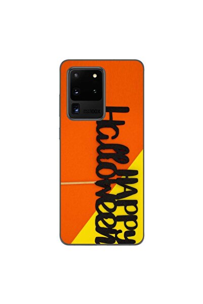 OEM Husa compatibila cu Samsung Galaxy S20 Ultra Silicon Gel Tpu Model Happy ...