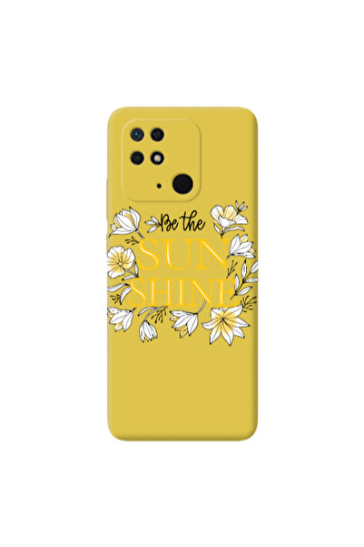 Other Xiaomi Redmi 10C Sun Shine Yellow Colored Silicone TPU Θήκη