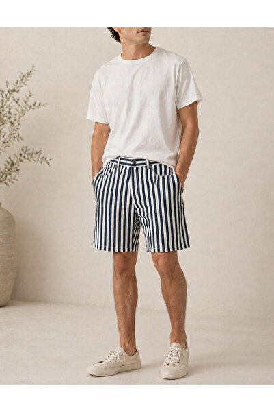 Evendi Pantaloni scurti, Bleumarin