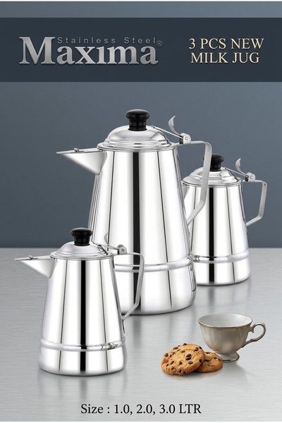 saif Aluminum Bakeware Set of Three Sizes Indian Maxima