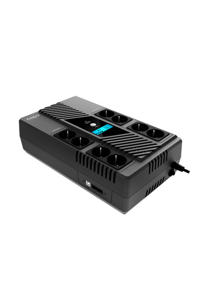 nJoy Token 800VA/480W UPS Line-Interactive cu ecran LCD, 4 prize Schuko, încă...