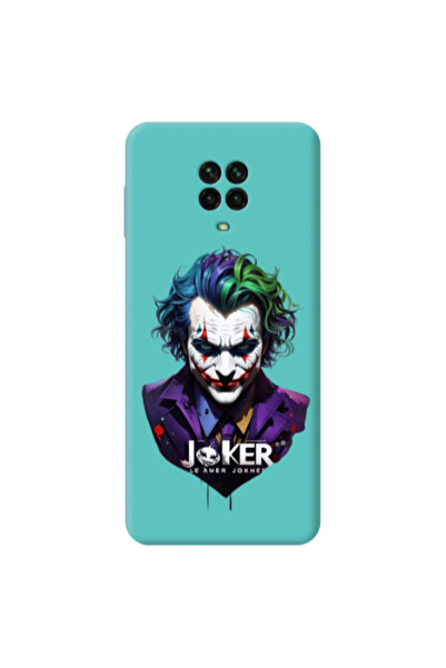 Other Xiaomi Redmi Note 9 Pro Le amer Joker Turquoise Colored Silicone TPU Θήκη