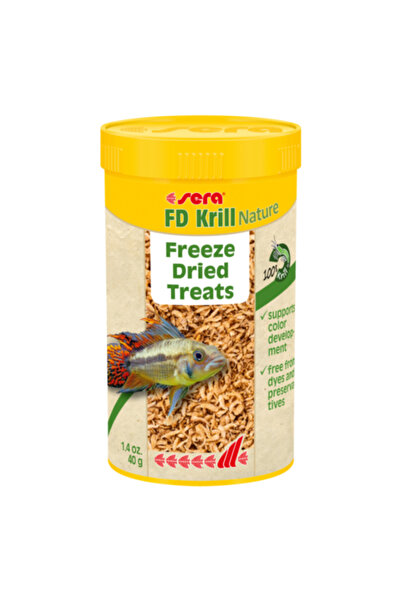 SERA FD Krill Nature Freeze Dried Treats[Volume - 250ml]