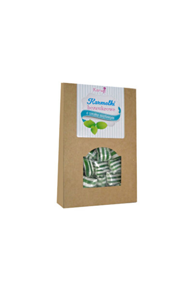 Generic Brand Bomboane fara zahar, KARWIT, menta, 120g