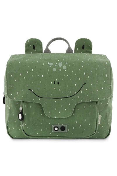 Trixie Mr. Frog Large Yeşil Unisex Çocuk Sırt Çantası Okul Çantası