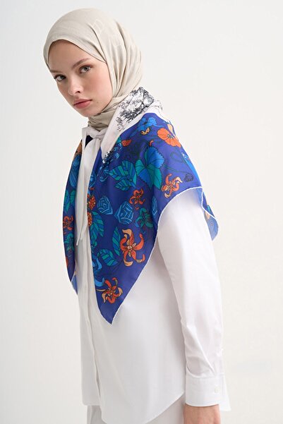 carell Luna Soft Shoulder Shawl Blue