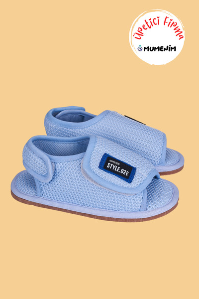 Mumenim Mambala Blue First Step, Children's Non-Slip Barefoot Sole Easy-To-We...