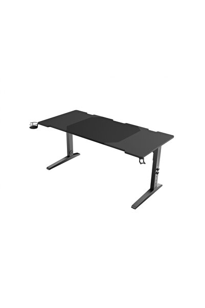 Genesis Γραφείο Gaming Holm Ξύλινο Μαύρο με LED 160 x 70 x 75 εκ.