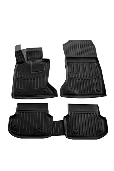 Umbrella Set de covorașe auto din cauciuc tip tavă pentru BMW Seria 5 (F10/F1...