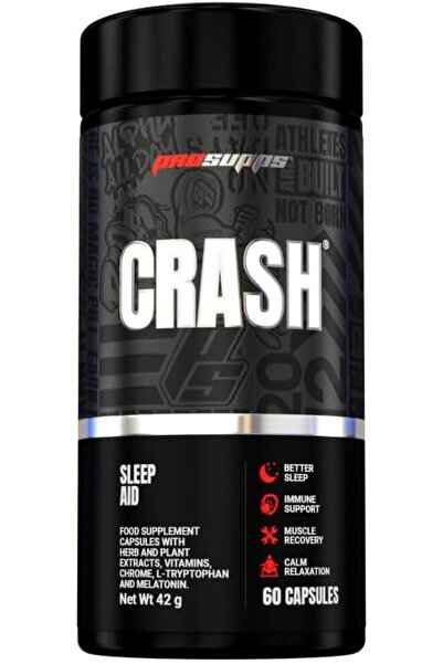 ProSupps Crash – 60 Capsules | Nighttime Relaxation & Sleep Support Supplemen...
