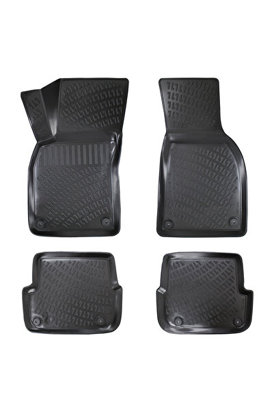 Umbrella Set de covorașe auto din cauciuc tip tavă pentru Audi A6 C6 (4F) 200...