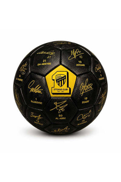Ittihad Al-Ittihad Club Signed Football – Black
